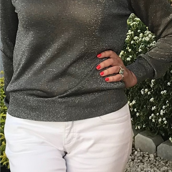 Dolce & Gabbana Gray and Blue Crew Neck Sweater with Floral Accents
Size 44 - Picture 9 of 9